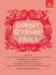 Baroque Keyboard Pieces piano sheet music cover